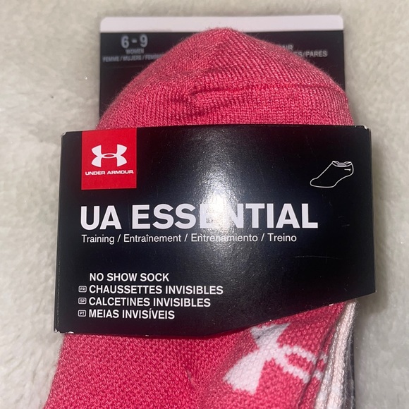 COPY - ❤️NEW!!!❤️ UnderArmour 6 pairs in a pack. No show. - Picture 6 of 8